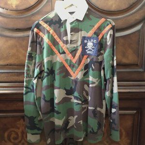Polo Ralph Lauren Limited Edition Long-Sleeve Rugby/Skull & Crossbones Camo